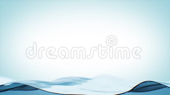 美丽的水面移动快速波动版本纯净的蓝色水快速填充屏幕4k超高清3840x2160视频的预览图