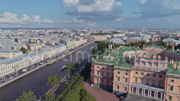 飞越美丽的圣彼得堡俄罗斯52视频的预览图