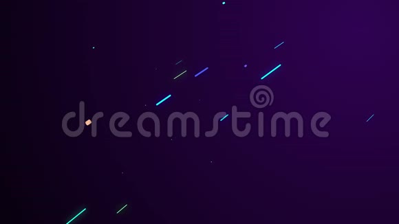 闪闪发光的五颜六色的宇宙飞船在黑暗中通过一个空间漩涡飞起来最后解体视频的预览图