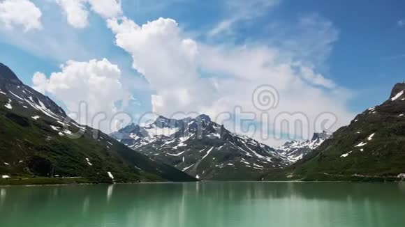奥地利SilvrettaStausee湖超断流视频的预览图