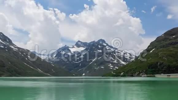 奥地利SilvrettaStausee湖超断流视频的预览图
