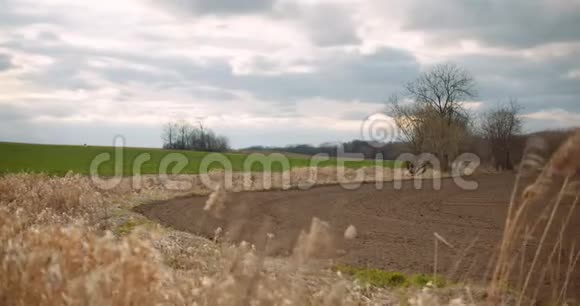 热爱农业农业景观的农村景象视频的预览图