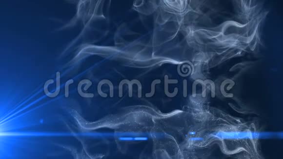 抽象烟雾射线光粒子视频的预览图
