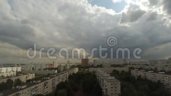 时光流逝观莫斯科建筑视频的预览图