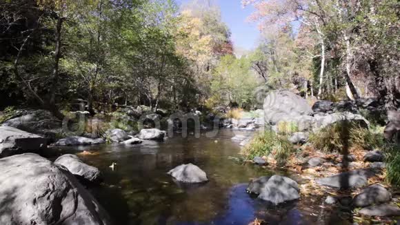 亚利桑那州塞多纳的橡树溪视频的预览图