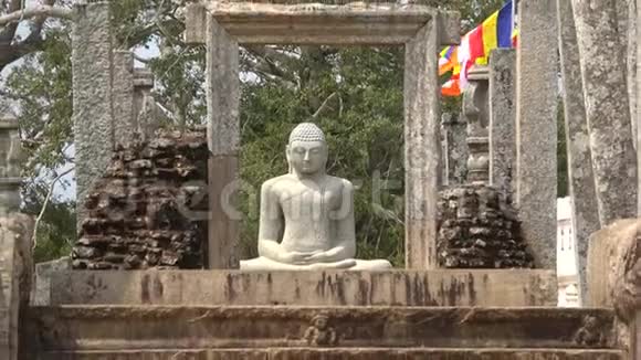古佛寺遗址Anuradhapura斯里兰卡视频的预览图