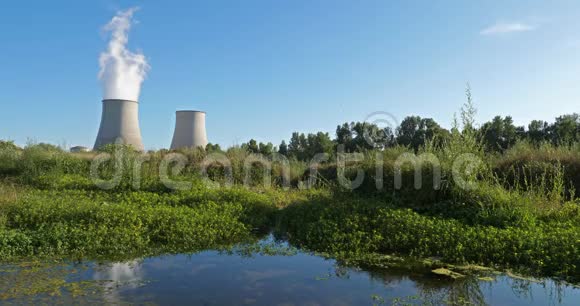 法国雪尔省BellevillesurLoire核电站视频的预览图