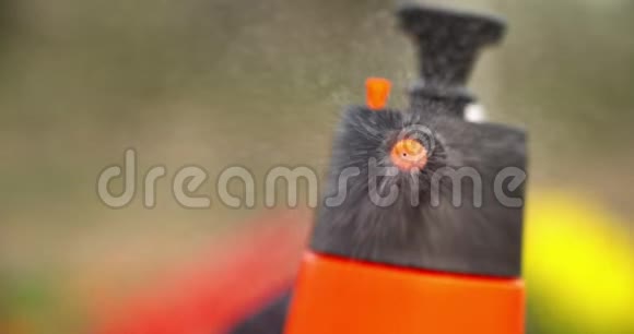 农业喷雾器喷水喷头视频的预览图