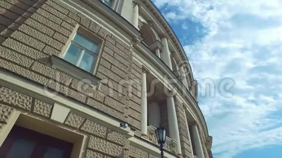 乌克兰敖德萨国家学术剧院歌剧院和芭蕾舞台低角度视频的预览图