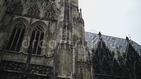 斯蒂芬斯大教堂奥地利维也纳之灯视频的预览图