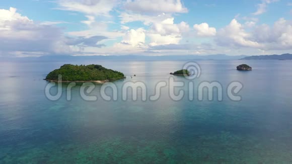 菲律宾卡拉莫安群岛暑期旅游度假理念视频的预览图