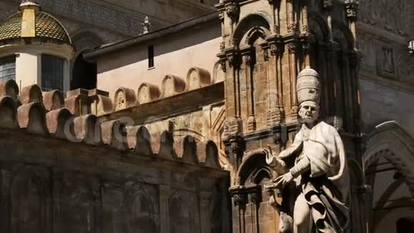 意大利西西里岛巴勒莫大教堂视频的预览图