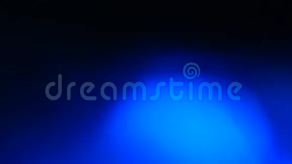 抽象蓝色bokeh概念蓝色梦视频的预览图