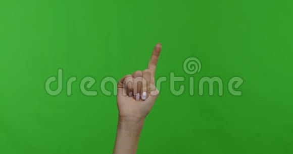 女性手数从1到54个手势视频的预览图