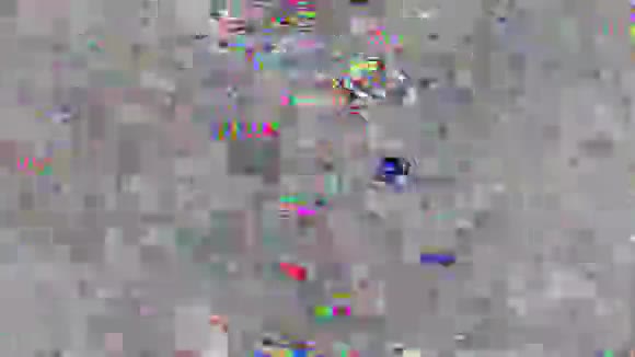 环形多铬纹理故障模仿计算机生成动画视频的预览图