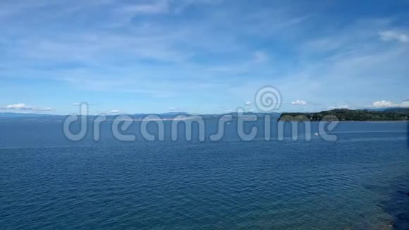 亚得里亚海和意大利海岸的景色视频的预览图