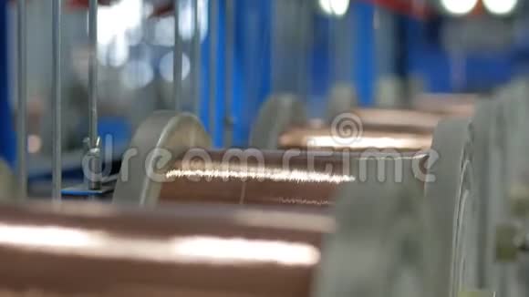 铜绕丝制造工艺电缆生产厂视频的预览图