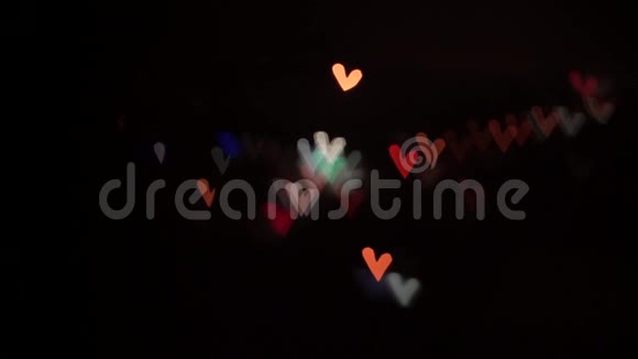 从夜城的灯火中说出五彩缤纷的心情人节视频的预览图
