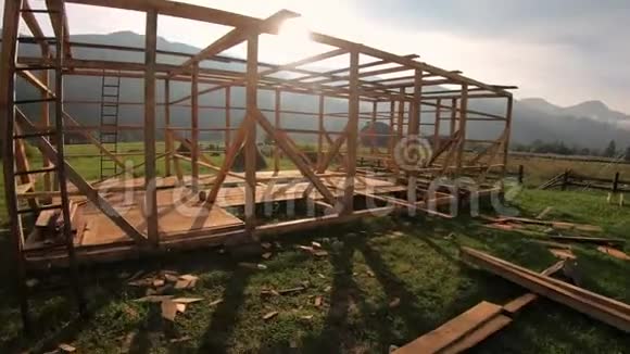 山村木材生态农场建设视频的预览图