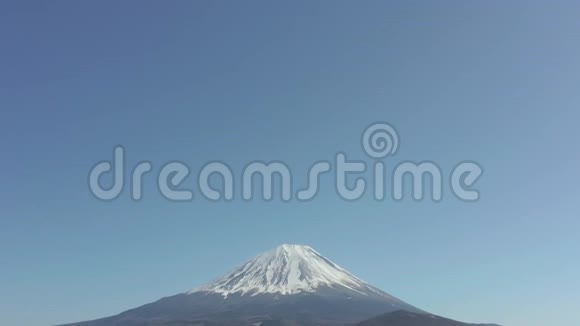 日本山藏县富士山和奥基加拉森林倾斜视频的预览图