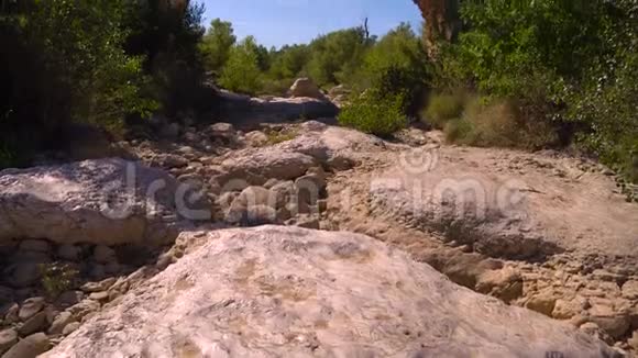 欧洲用石头建造的古罗马桥视频的预览图