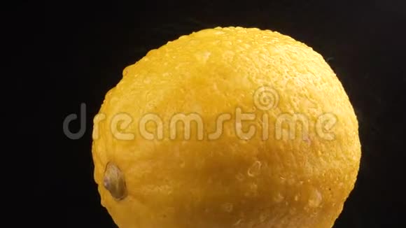 水果黄柠檬食物录像视频的预览图