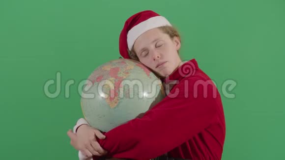 圣诞老人在全球睡觉视频的预览图