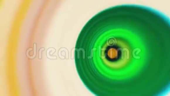 动抽象的五彩圆形背景视频的预览图