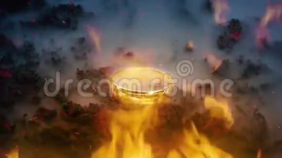 迷蒙幻境中带火的魔戒视频的预览图