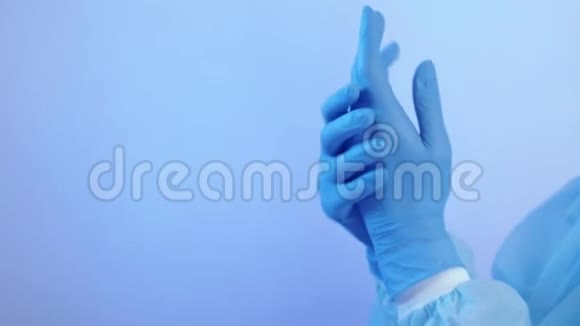 柯维德19女医师手乳胶手套视频的预览图