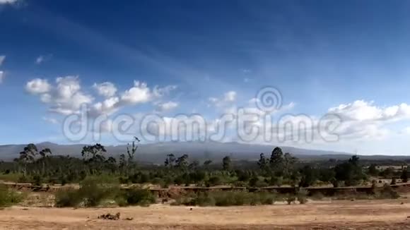 肯尼亚中部的肯尼亚山视频的预览图