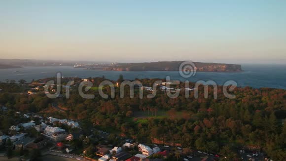 澳大利亚悉尼屈臣氏湾2018年4月日落30毫米4K灵感2号视频的预览图