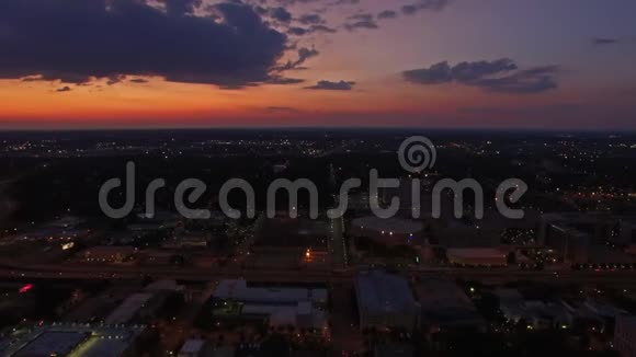 亚拉巴马州2017年7月伯明翰日落4K灵感2视频的预览图