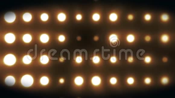 抽象数字LED灯技术视频的预览图