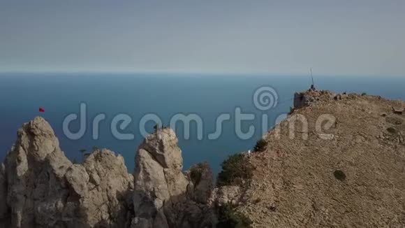 即将拍摄的最高山艾佩特里和黑海克里米亚乌克兰最高视野视频的预览图