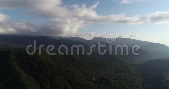阿布哈兹美丽的山脉大自然的视频视频的预览图