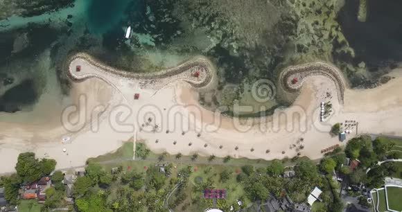 努沙杜瓦海滩的里亚尔景观视频的预览图