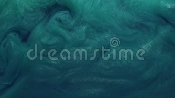 朦胧的薄雾晶莹的蓝色油漆视频的预览图