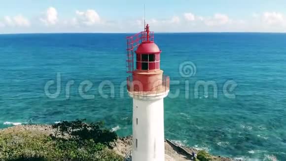 灯塔塔位于海边视频的预览图