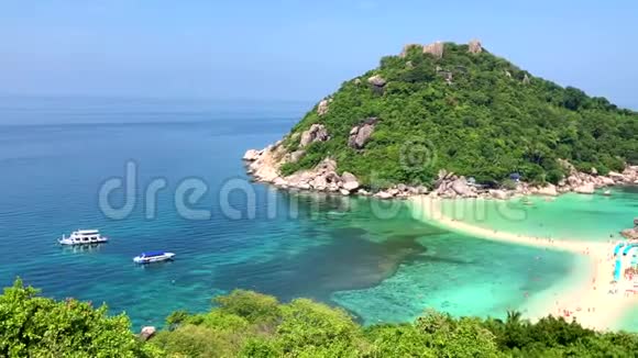 泰国高涛南园岛夏日美景视频的预览图
