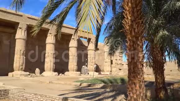 塞蒂一世的庙是新王国法老塞蒂一世的纪念庙它位于塞班视频的预览图