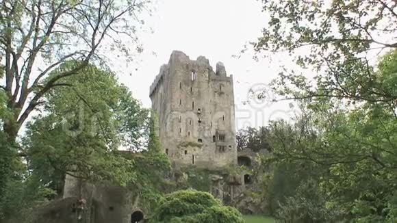 布拉尼城堡是一座中世纪城堡靠近爱尔兰的科克视频的预览图
