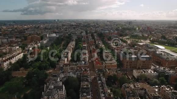 荷兰阿姆斯特丹的空中全景视频的预览图