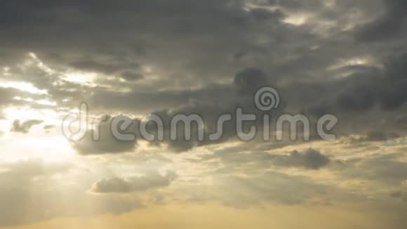 下午普吉的天空景观视频的预览图
