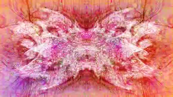 视觉错觉动波催眠的迷幻抽象背景播放视频骑师VJ视频的预览图