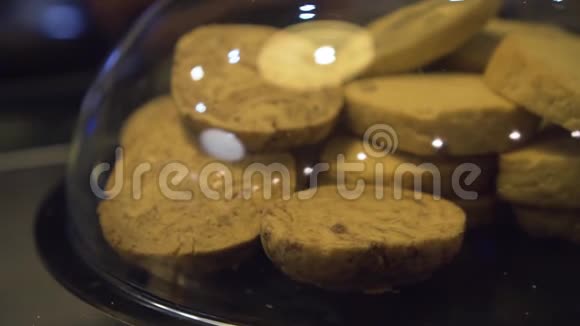 新鲜美味的面粉糖果饼干水果美味的烹饪产品早餐的食物视频的预览图