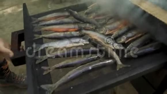 传统烟熏鲭鱼视频的预览图
