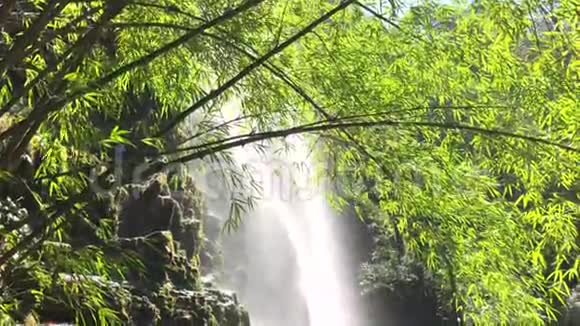 爱瀑布越南老蔡省沙坝区著名瀑布全高清录像视频的预览图