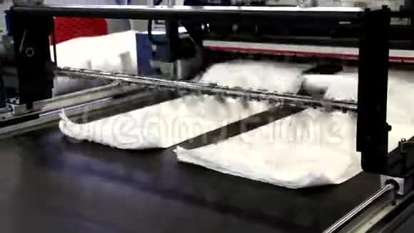 这段视频显示了一家生产塑料袋的工厂视频的预览图