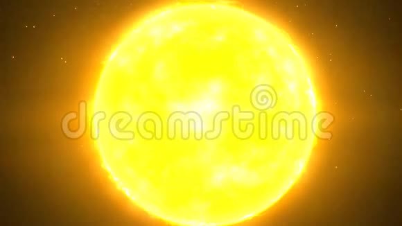 燃烧的太阳运动图形视频的预览图